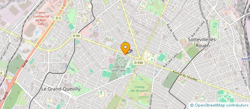 localisation de l'entreprise SCI LEBOURG SOUDAY à LE PETIT-QUEVILLY