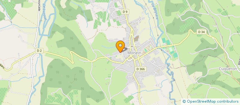 localisation de l'entreprise SCI LEBOUTEILLER à MONEIN