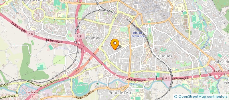 localisation de l'entreprise SCI LEBRA HEBISCH à AIX-EN-PROVENCE