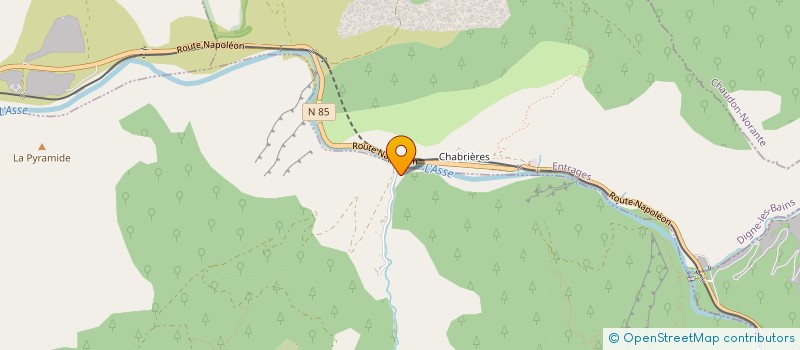 localisation de l'entreprise SCI LEBRE  SAINT JULIEN D'ASSE