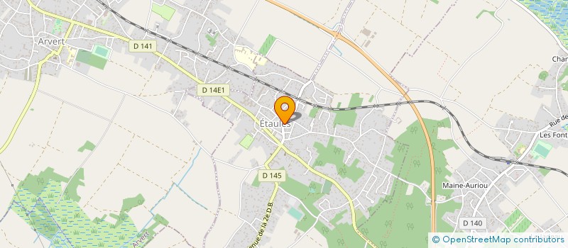 localisation de l'entreprise SCI LEBRETON à ETAULES