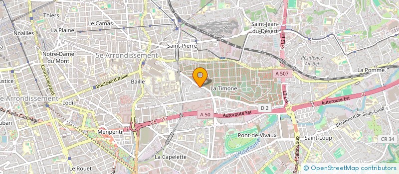 localisation de l'entreprise SCI LEBRETON DEVELOPPEMENT à MARSEILLE