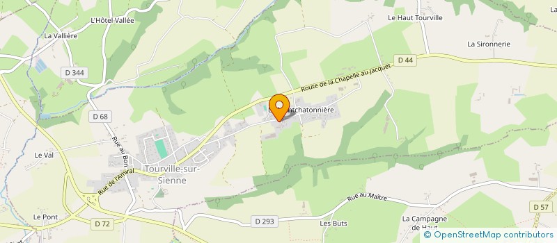 localisation de l'entreprise SCI LEBRUN  TOURVILLE-SUR-SIENNE