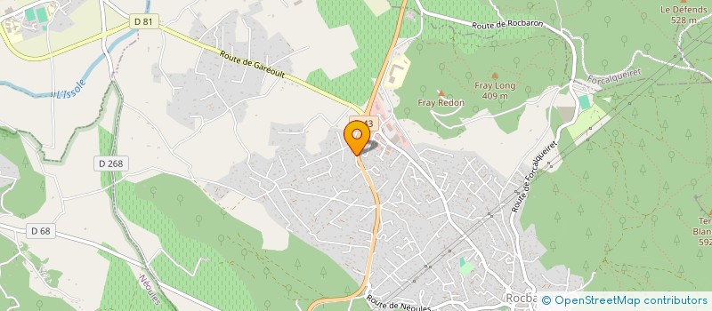 localisation de l'entreprise SCI LEBRUN DURLIN  ROCBARON