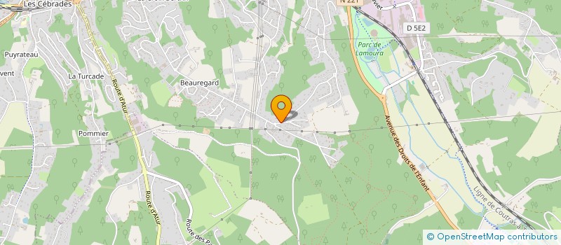 localisation de l'entreprise SCI LEBRUN-GRANDIE  BOULAZAC ISLE MANOIRE