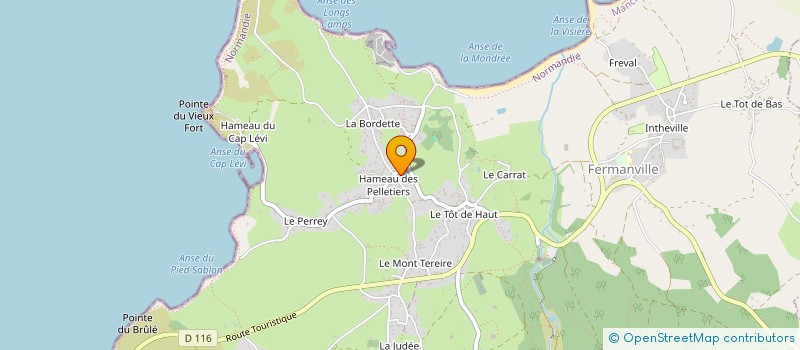 localisation de l'entreprise SCI LEBULANGER AUDCAT  FERMANVILLE