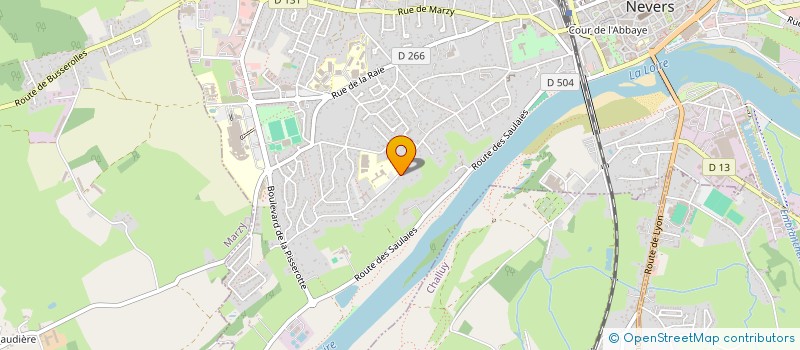 localisation de l'entreprise SCI LECA à NEVERS