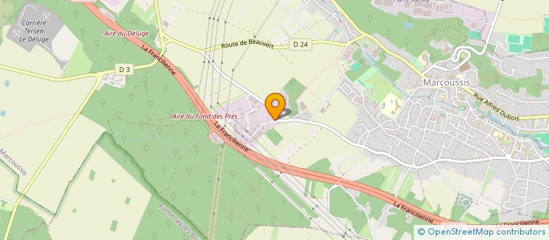 localisation de l'entreprise SCI LECA  MARCOUSSIS