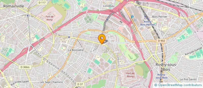 localisation de l'entreprise SCI LECACHEUX à MONTREUIL