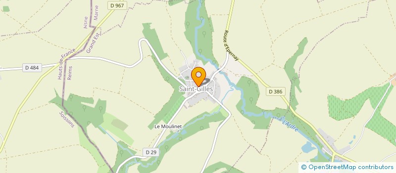 localisation de l'entreprise SCI LECAILLE FRERES  SAINT-GILLES