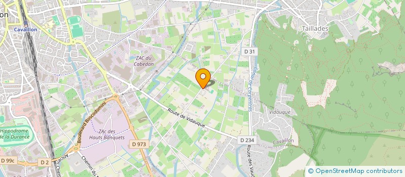 localisation de l'entreprise SCI LECAMARTH  CAVAILLON