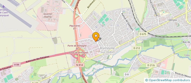 localisation de l'entreprise SCI LECAMO  BRETTEVILLE-SUR-ODON