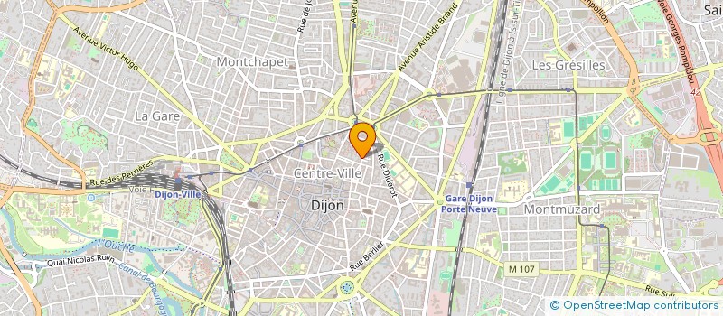 localisation de l'entreprise SCI LECAPAUVAR à DIJON