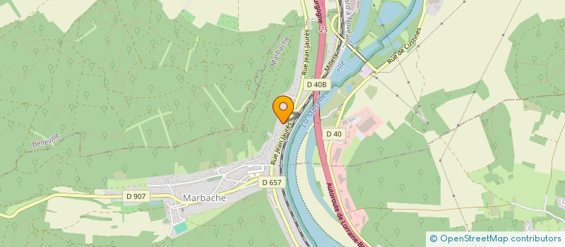 localisation de l'entreprise SCI LECAPI  MARBACHE