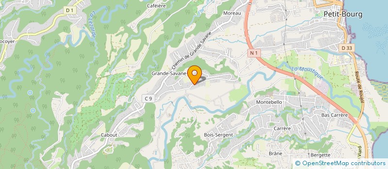 localisation de l'entreprise SCI LECATI à PETIT-BOURG