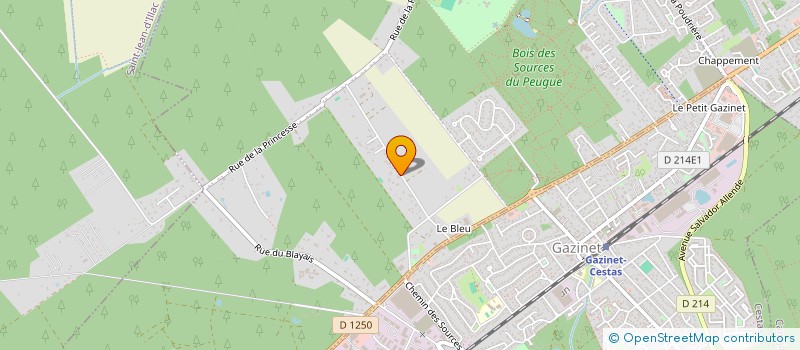 localisation de l'entreprise SCI LECAYOU  PESSAC