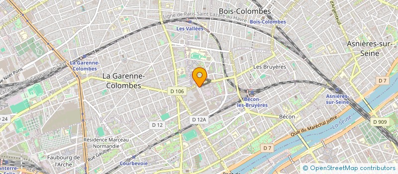 localisation de l'entreprise SCI LECEPONT à COURBEVOIE