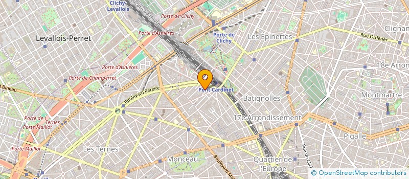 localisation de l'entreprise SCI LECERF-FLORENT  PARIS