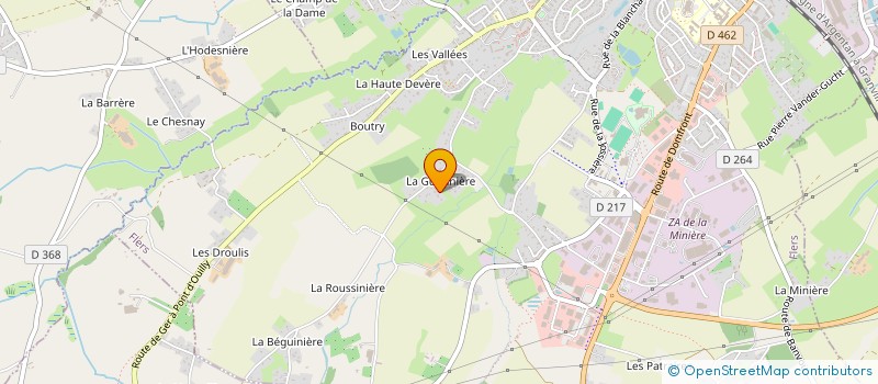 localisation de l'entreprise SCI LECHAT à FLERS
