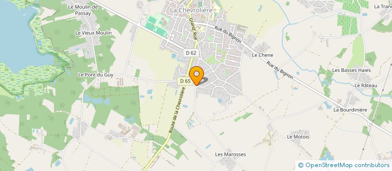 localisation de l'entreprise SCI LECHAT  LA CHEVROLIERE