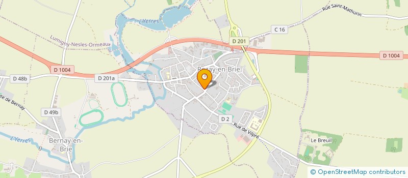 localisation de l'entreprise SCI LECHAT'PARTEMENT  ROZAY-EN-BRIE