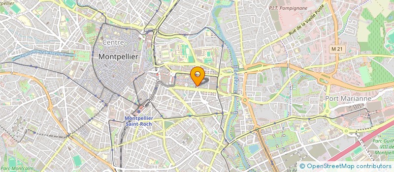 localisation de l'entreprise SCI LECHATEAU à MONTPELLIER