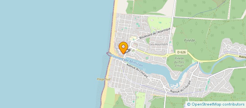 localisation de l'entreprise SCI LECHATNOIR  MIMIZAN