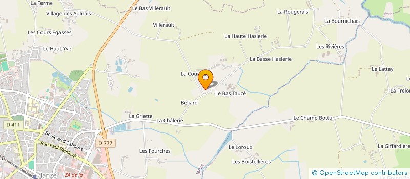 localisation de l'entreprise SCI LECHAU  JANZE