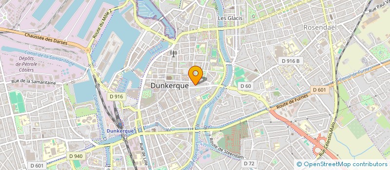 localisation de l'entreprise SCI LECHIEN-TRUANT à DUNKERQUE