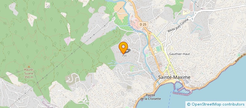 localisation de l'entreprise SCI LECLA  LE PLAN-DE-LA-TOUR