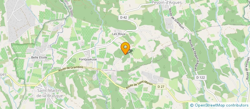 localisation de l'entreprise SCI LECLEF-BMJQ  LA TOUR D'AIGUES