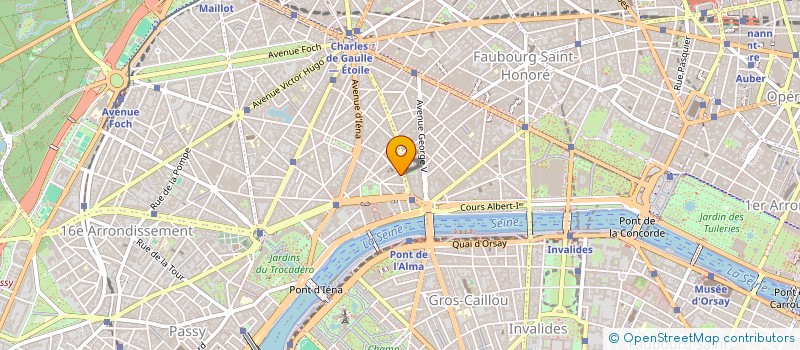 localisation de l'entreprise SCI  LECLERC 117  PARIS