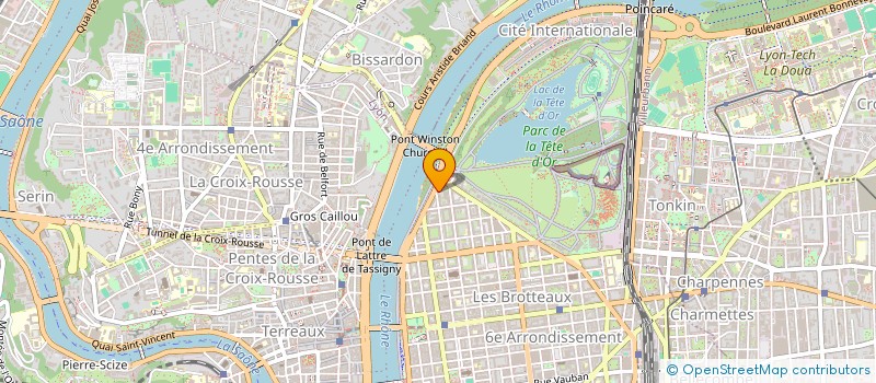 localisation de l'entreprise SCI LECLERC 234  LYON