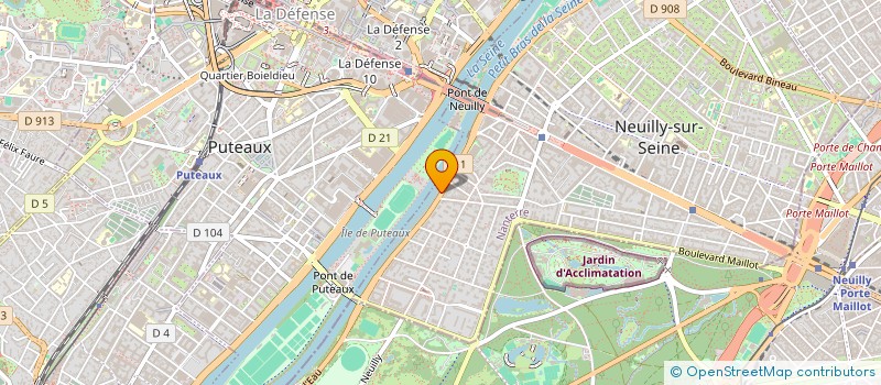 localisation de l'entreprise SCI LECLERC à NEUILLY-SUR-SEINE