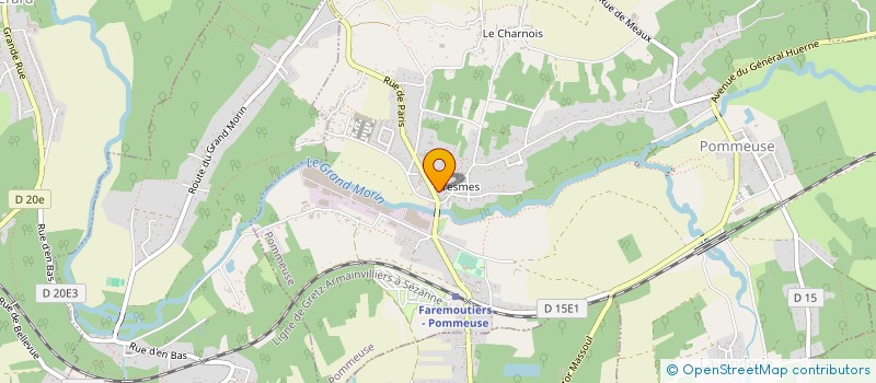 localisation de l'entreprise SCI LECLERC DUNANT à FAREMOUTIERS
