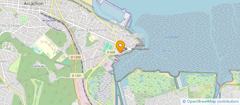 localisation de l'entreprise SCI LECLERC-GUERIN à LA TESTE-DE-BUCH