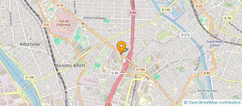 localisation de l'entreprise SCI LECLERC MORIN à MAISONS-ALFORT