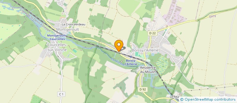 localisation de l'entreprise SCI LECLERC PATRIMOINE  BOISSY-L'AILLERIE