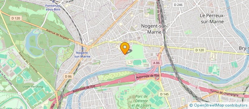 localisation de l'entreprise SCI LECLERC VILLAIN ET COMPAGNIE à NOGENT-SUR-MARNE