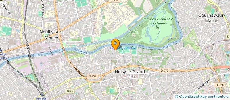 localisation de l'entreprise SCI LECLUSE CHAPELAIN IMMO  NOISY-LE-GRAND