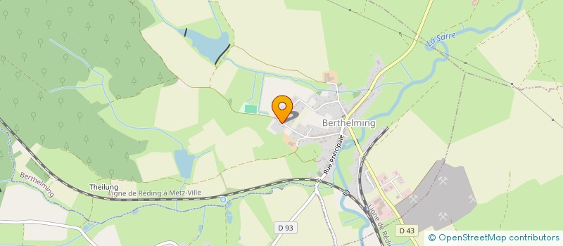 localisation de l'entreprise SCI LECOANET  BERTHELMING