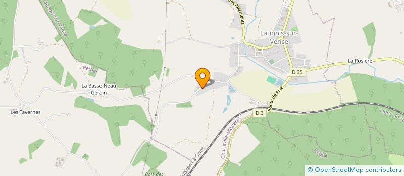 localisation de l'entreprise SCI LECOCHE  LAUNOIS-SUR-VENCE