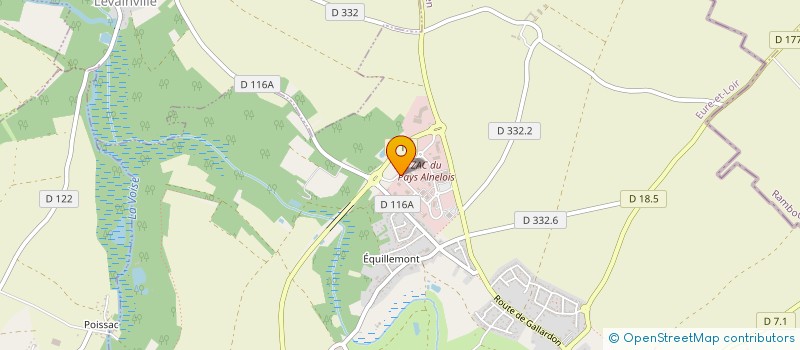 localisation de l'entreprise SCI LECOCQ à AUNEAU-BLEURY-SAINT-SYMPHORIEN