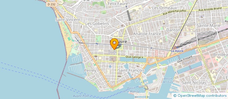 localisation de l'entreprise SCI LECOINTRE  LE HAVRE