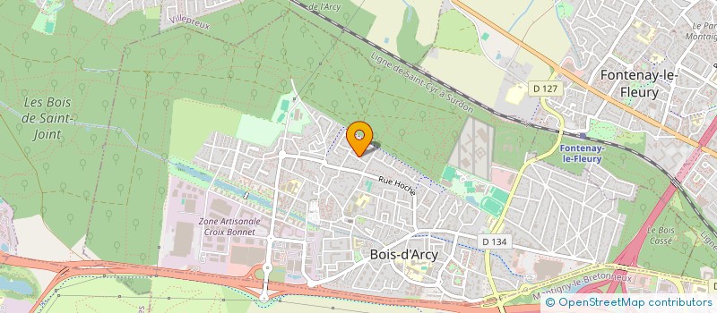 localisation de l'entreprise SCI LECOMTE LEVAI  BOIS-D'ARCY