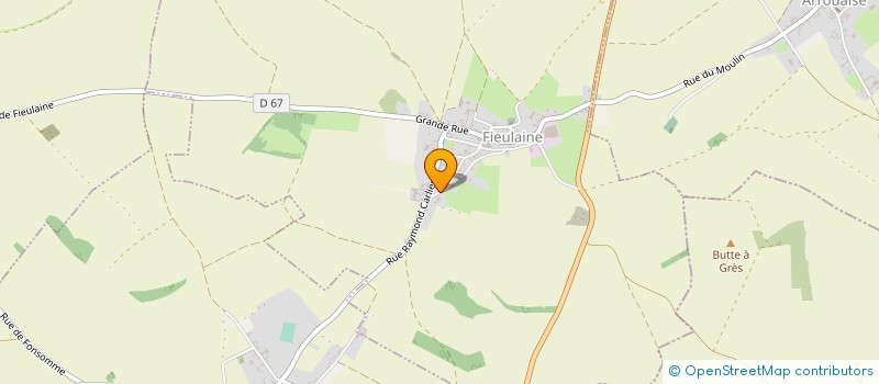 localisation de l'entreprise SCI LECONTE  FIEULAINE