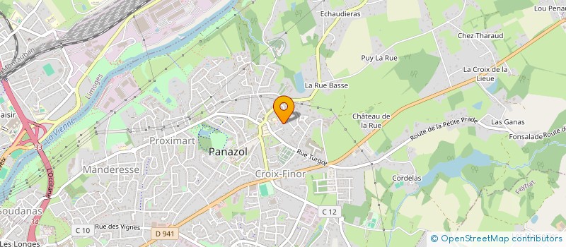 localisation de l'entreprise SCI LECONTE DE LISLE à PANAZOL