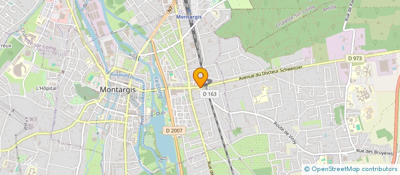 localisation de l'entreprise SCI LECONTE-DELPIERRE à MONTARGIS