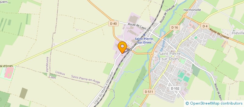 localisation de l'entreprise SCI LECOQ  SAINT-PIERRE-EN-AUGE