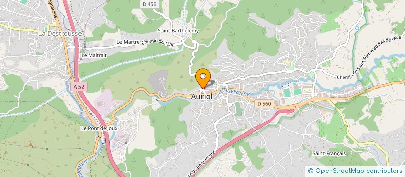 localisation de l'entreprise SCI LECORRE à AURIOL